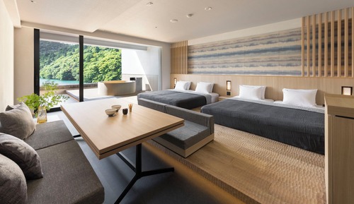 Habitación, no fumadores (SUISYOKU, with Semi Open-Air Bath)