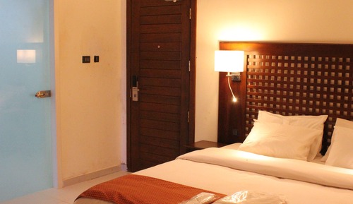 Chalet estándar, 1 cama de matrimonio, no fumadores, vistas al mar