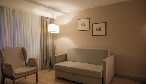 Habitación ejecutiva, 1 cama de matrimonio grande con sofá cama, vistas a la ciudad