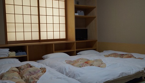 Habitación cuádruple Deluxe, futón