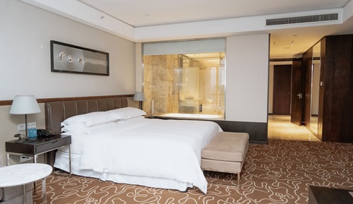 Habitación Confort, 1 cama de matrimonio grande, no fumadores, vistas a la ciudad