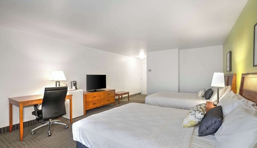 Habitación estándar, 2 camas de matrimonio, no fumadores, balcón