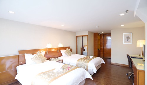 Habitación superior con 2 camas individuales