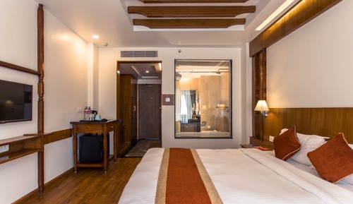Habitación Deluxe con 1 cama doble o 2 individuales