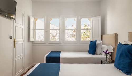 Habitación con 1 cama doble o 2 individuales
