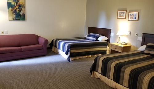 Habitación Deluxe, 2 camas de matrimonio, accesible para personas con discapacidad, no fumadores