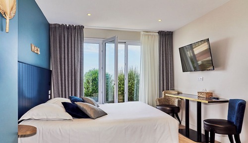 Habitación doble superior, vistas al mar