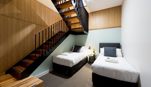 Habitación superior, vistas al mar