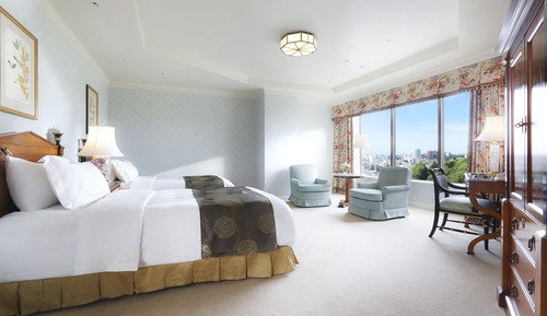 Habitación Deluxe, no fumadores, vistas al jardín (2 Single beds)
