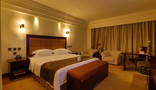 Habitación estándar, 1 cama de matrimonio grande, no fumadores, vistas a la ciudad