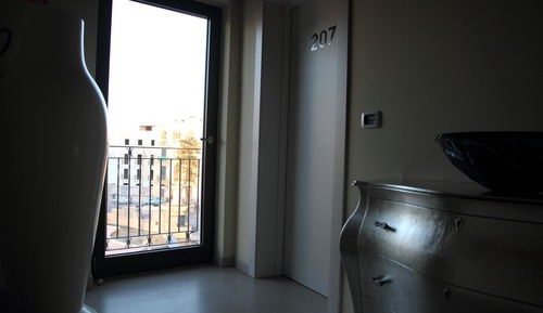 Habitación Deluxe con 1 cama doble o 2 individuales, vistas a la ciudad (Piazza Fontana View)