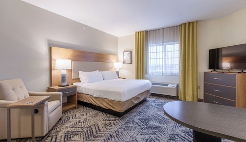 Suite estudio, 1 cama de matrimonio grande, cocina