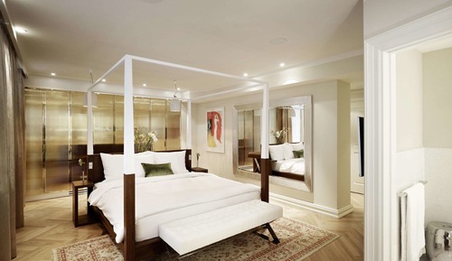 Habitación de lujo, 1 cama de matrimonio grande, balcón