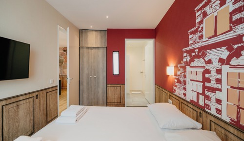 Apartamento, 1 habitación, baño privado