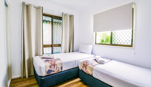 Apartamento, 2 habitaciones, vistas al jardín