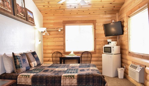 Cabaña Premier, 1 cama de matrimonio