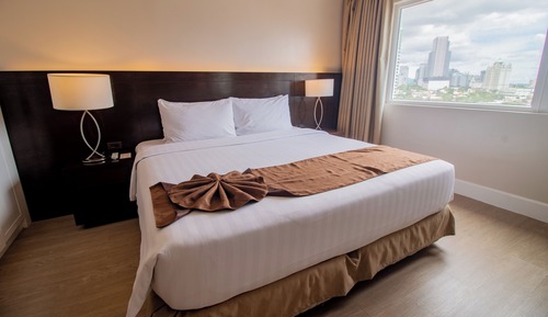 Habitación superior, 1 cama de matrimonio grande