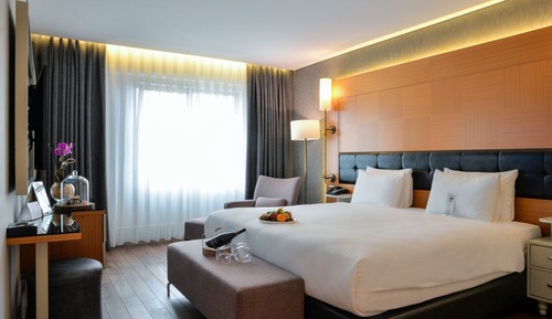 Suite junior, 1 cama doble, bañera