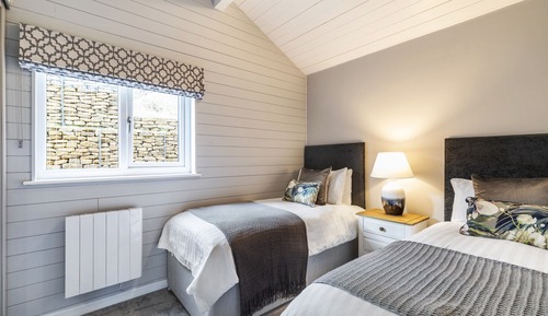 Cabaña Deluxe, accesible para personas con discapacidad, baño privado (Woodside lodge)