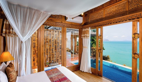 Plus Round Trip Join Speedboat As Scheduled Transfer -Two Bedroom Seawater Pool Villa