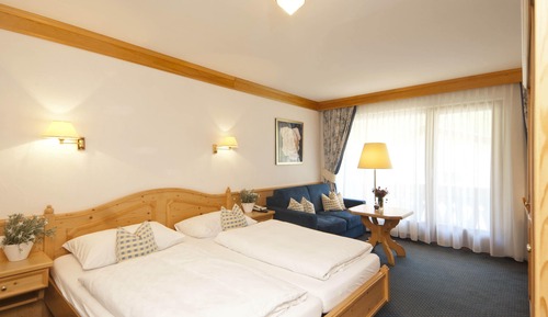 Habitación estándar doble, balcón (Alpenrose)