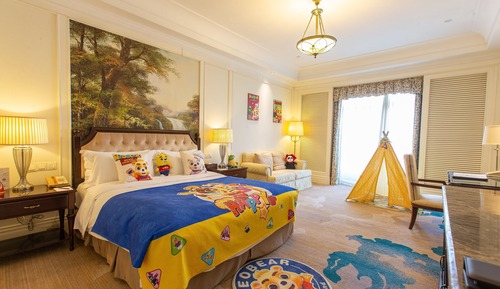 Habitación estándar, 1 cama de matrimonio grande, vistas al mar (Kids Theme)