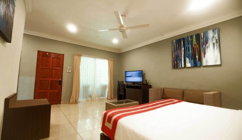 Habitación ejecutiva con 1 cama doble o 2 individuales (with A/C)
