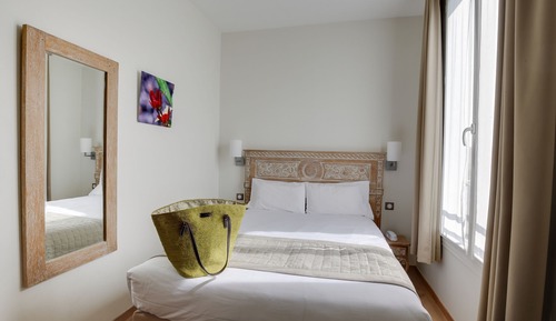 Habitación con 1 cama doble o 2 individuales