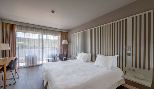 Habitación superior, balcón (Hill View)