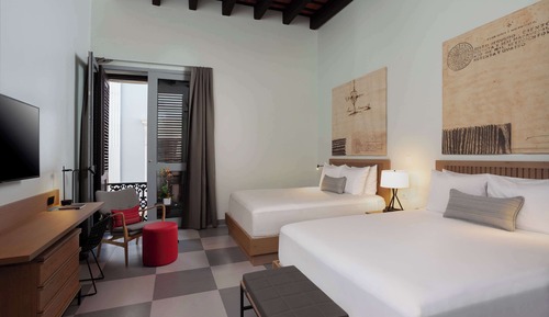 Habitación, 2 camas de matrimonio (Deputy)