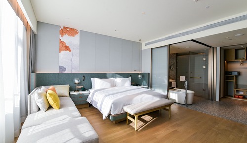 Suite Club, 1 cama de matrimonio grande (Living Area)