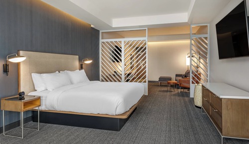 Suite, 1 cama de matrimonio grande con sofá cama
