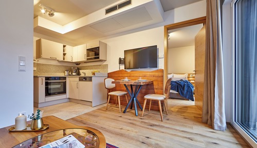 Suite panorámica, 2 habitaciones, no fumadores, vistas a la montaña