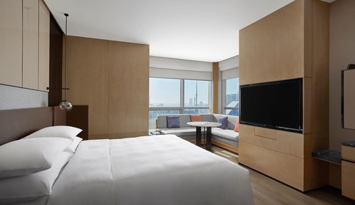 Habitación Premier, 1 cama de matrimonio grande, vistas a la ciudad