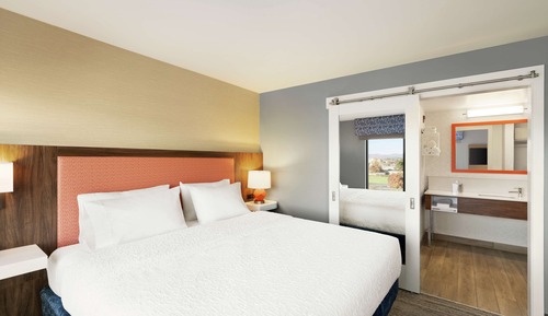 Suite, 1 cama de matrimonio grande, accesible para personas con discapacidad (Hearing)