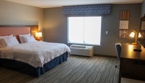 Estudio, 1 cama de matrimonio grande, accesible para personas con discapacidad (Mobility & Hearing)