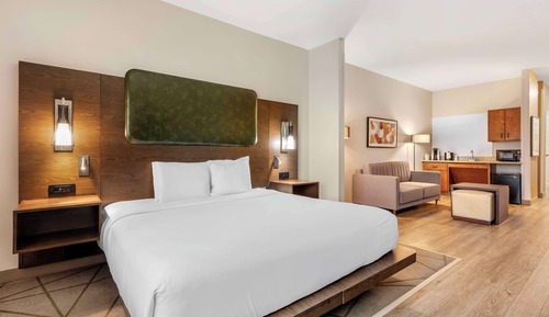 Habitación estándar, 2 camas de matrimonio, accesible para personas con discapacidad