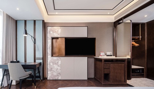 Habitación básica, 1 cama de matrimonio grande