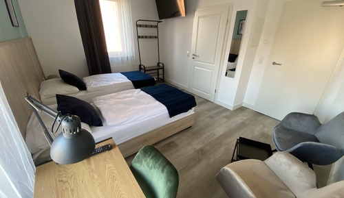 Estudio Confort, 2 camas individuales