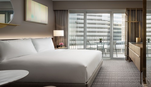 Fairmont Gold, Suite Signature, 1 cama de matrimonio grande, balcón, planta ejecutiva
