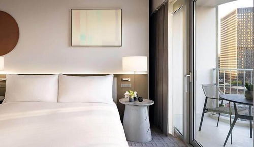 Fairmont Gold, Suite estudio, 1 cama de matrimonio grande con sofá cama