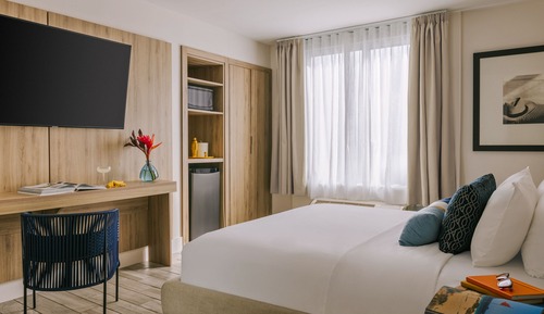 Suite superior, 1 cama de matrimonio grande con sofá cama, vistas al mar