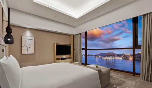 Suite Deluxe, 1 cama de matrimonio grande, vistas al lago