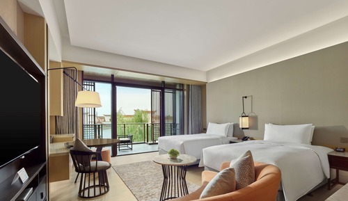 Habitación Grand, 2 camas individuales, vistas al lago