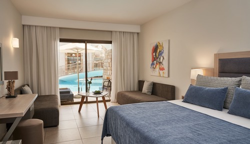 Premium Double Room with Direct Pool Access