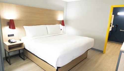 Habitación individual, 1 cama de matrimonio grande, accesible para personas con discapacidad