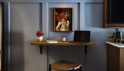 Habitación, 2 camas de matrimonio, accesible para personas con discapacidad (Hearing)