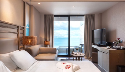 Habitación Grand, 1 cama de matrimonio grande, vistas a la bahía