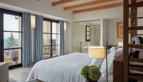 Villa, 2 habitaciones, piscina privada, vistas al mar