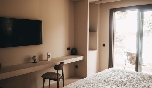 Habitación Deluxe doble, balcón, vistas al mar
